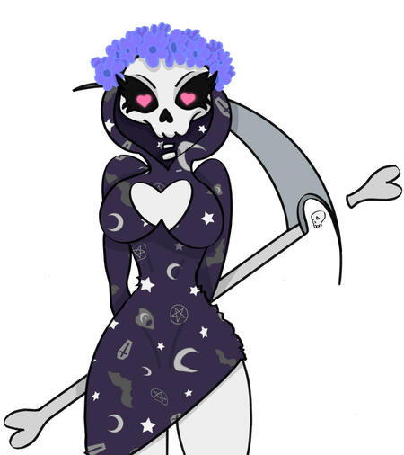 Sketch with minor detail and shading